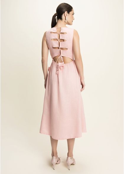 Vestido-Midi-em-Linho-Tabata-Rosa