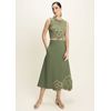 Conjunto-Feminino-Saia-Midi-e-Cropped-em-Sarja-Lucrecia-Verde