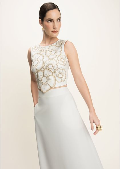 Conjunto-Feminino-Saia-Midi-e-Cropped-em-Sarja-Lucrecia-OffWhite
