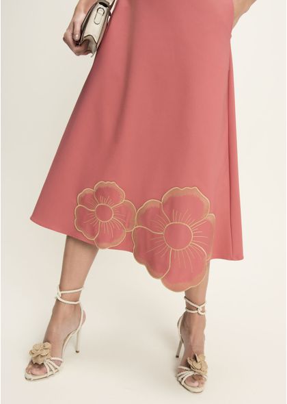 Conjunto-Feminino-Saia-Midi-e-Cropped-em-Sarja-Lucrecia-Rosa