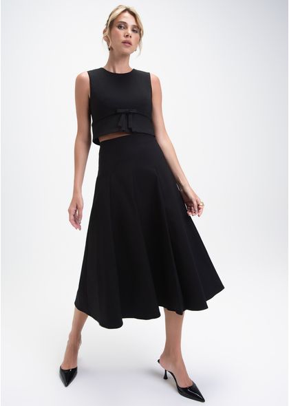 Conjunto-Saia-Midi-e-Cropped-em-Sarja-Estruturada-Angelica-PRETO-002-05415-PP