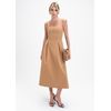 Vestido-Midi-em-Sarja-Estruturada-com-Lacos-nas-Costas-Angelica-CARAMELO-030-05414-PP