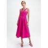 Vestido-Midi-em-Sarja-Laura-Pink