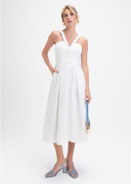 Vestido-Midi-em-Sarja-EstrutuVestido-Midi-em-Sarja-Estruturada-com-Detalhe-Trancado-Laura-OFF-WHITErada-com-Detalhe-Trancado-Laura-OFF-WHITE-008-05419-PP
