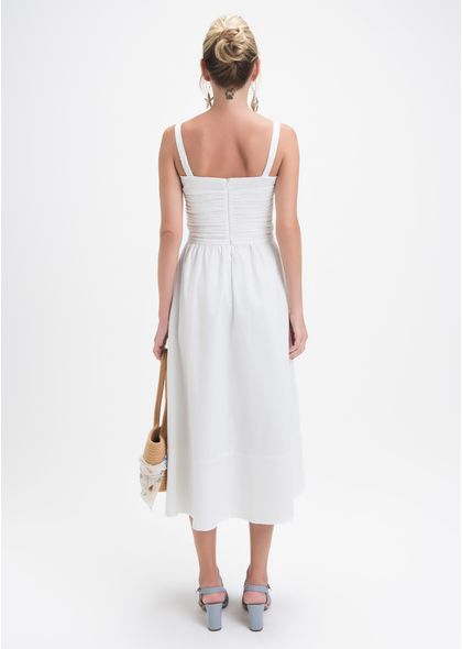 Vestido-Midi-em-Tricoline-com-Detalhe-Drapeado-e-Laco-Marta-OFF-WHITE-008-05426-PP