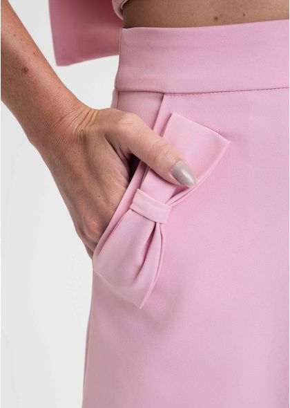 Saia-Midi-em-Sarja-Estruturada-com-Detalhe-de-Laco-Paulina-ROSA-010-05422-PP