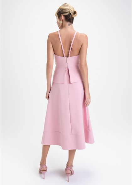 Saia-Midi-em-Sarja-Estruturada-com-Detalhe-de-Laco-Paulina-ROSA-010-05422-P