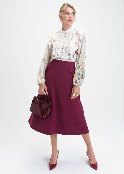 Saia-Midi-em-Sarja-Estruturada-com-Detalhe-de-Laco-Paulina-MARSALA-133-05422-PP