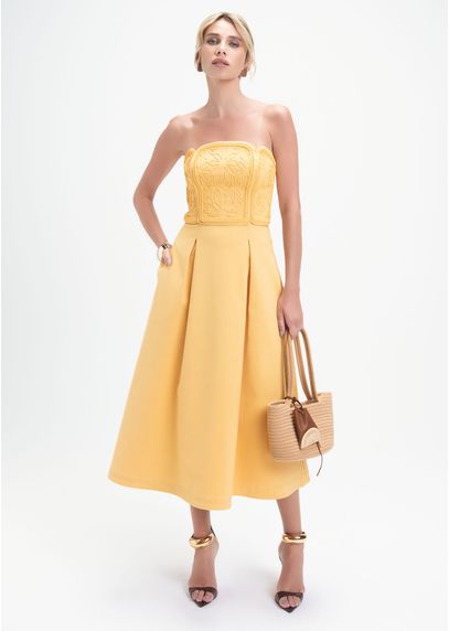 Vestido-Midi-em-Sarja-Estruturada-Tomara-que-Caia-Paulina-AMARELO-014-05411-PP