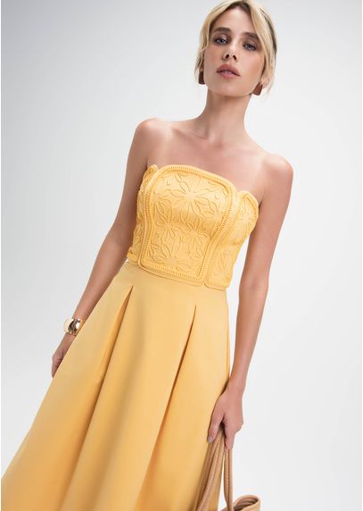 Vestido-Midi-em-Sarja-Estruturada-Tomara-que-Caia-Paulina-AMARELO-014-05411-PP