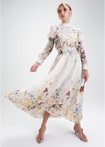 Vestido-Midi-em-Chiffon-com-Mangas-Bufantes-Aracele-ESTAMPADO-006-05437-PP