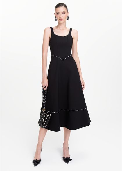 Vestido-Midi-em-Sarja-Estruturada-com-Corset-Guiselda-PRETO-002-05429-PP