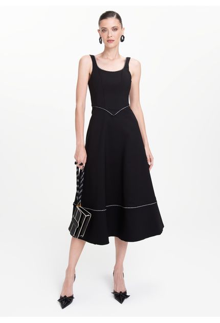 Vestido-Midi-em-Sarja-Estruturada-com-Corset-Guiselda-PRETO-002-05429-PP