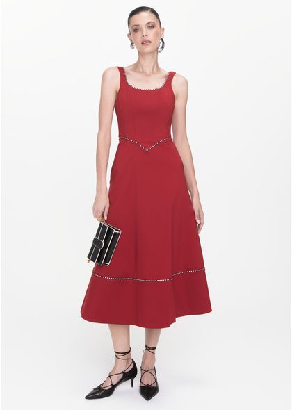 Vestido-Midi-em-Sarja-Estruturada-com-Corset-Guiselda-VINHO-042-05429-PP
