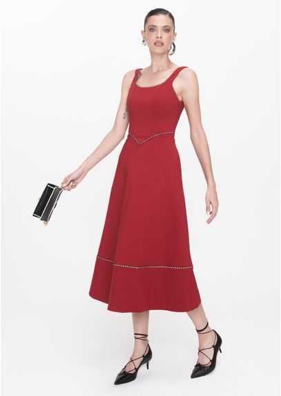 Vestido-Midi-em-Sarja-Estruturada-com-Corset-Guiselda-VINHO-042-05429-P