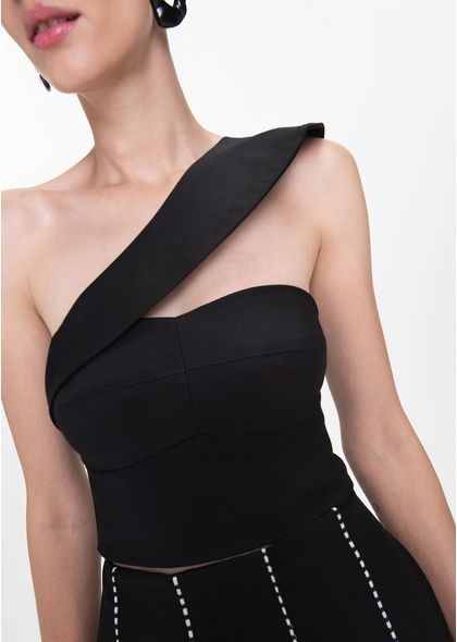 Conjunto-Saia-Midi-e-Cropped-em-Sarja-Estruturada-Guiselda-PRETO-002-05420-P