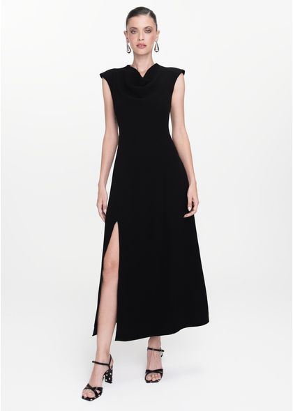 Vestido-Maxi-Midi-em-Alfaiataria-com-Decote-Degade-Adele-PRETO-002-05458-PP