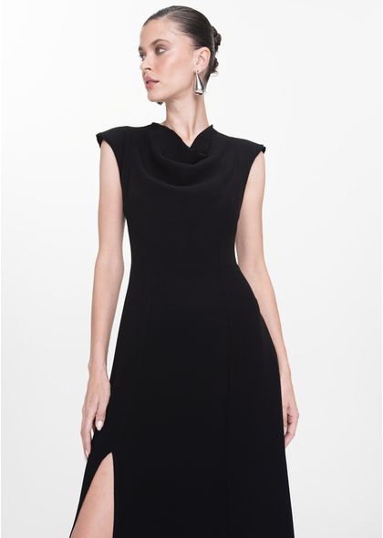 Vestido-Maxi-Midi-em-Alfaiataria-com-Decote-Degade-Adele-PRETO-002-05458-PP