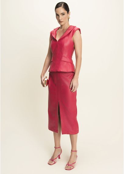 Saia-Midi-em-Poliuretano-Reta-com-Fenda-Joyane-VERMELHO-013-05404-PP