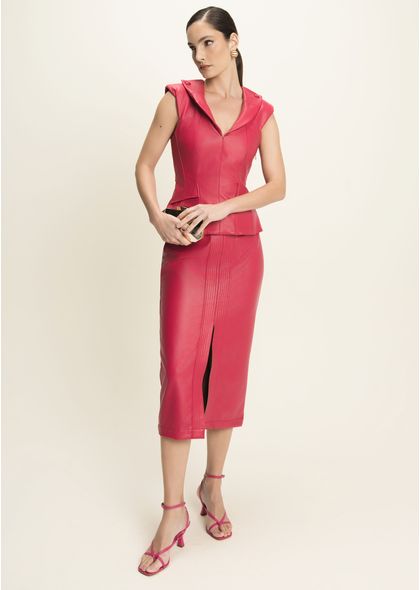 Saia-Midi-em-Poliuretano-Reta-com-Fenda-Joyane-VERMELHO-013-05404-PP