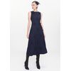 Vestido-Midi-em-Sarja-Estruturada-com-Lacos-Bordados-Mizaela-MARINHO-036-05446-PP