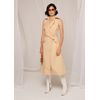Vestido-Midi-Envelope-em-Sarja-Estruturada-com-Faixa-Martina-BEGE-003-04964-G