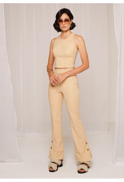 Calca-Semi-Flare-em-Sarja-Estruturada-Martina-BEGE-003-04966-P