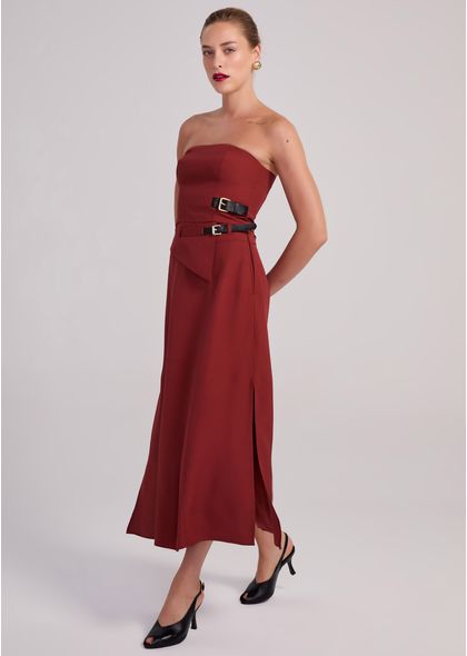 Conjunto-de-Saia-Midi-e-Cropped-em-Alfaiataria-Cyrena-MARROM-015-05246-PP