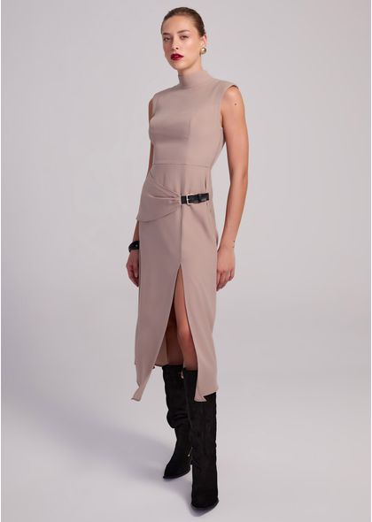 Vestido-Midi-em-Alfaiataria-Assimetrico-com-Fenda-Cyrena-KAKI-068-05287-PP