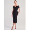 Vestido-Midi-em-Sarja-Estruturada-Ombro-a-Ombro-Tamoyo-PRETO-002-05452-P