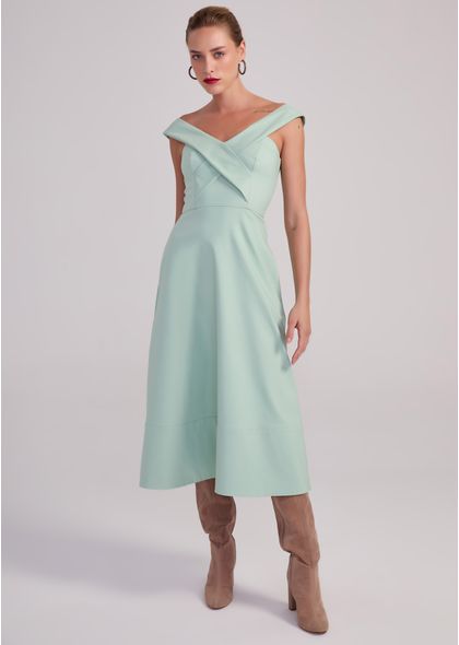 Vestido-Midi-em-Sarja-Estruturada-Transpassado-Yumi-VERDE-004-05455-PP