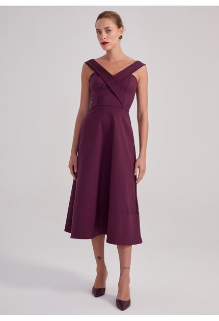 Vestido-Midi-em-Sarja-Estruturada-Transpassado-Yumi-VINHO-042-05455-PP