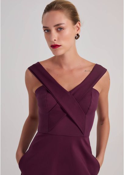 Vestido-Midi-em-Sarja-Estruturada-Transpassado-Yumi-VINHO-042-05455-PP