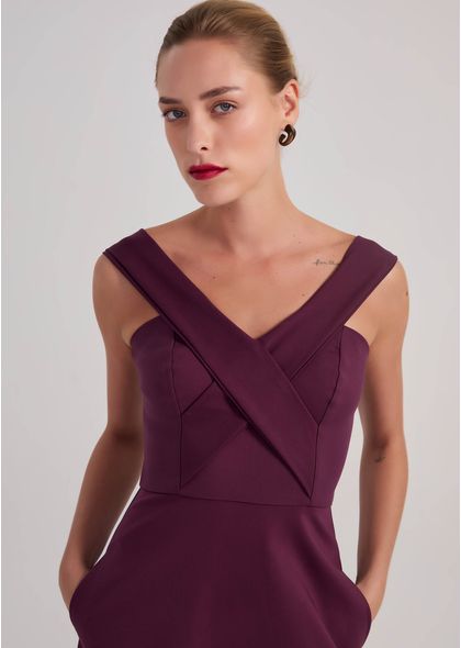 Vestido-Midi-em-Sarja-Estruturada-Transpassado-Yumi-VINHO-042-05455-PP