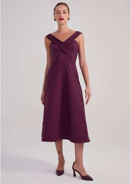 Vestido-Midi-em-Sarja-Estruturada-Transpassado-Yumi-VINHO-042-05455-PP
