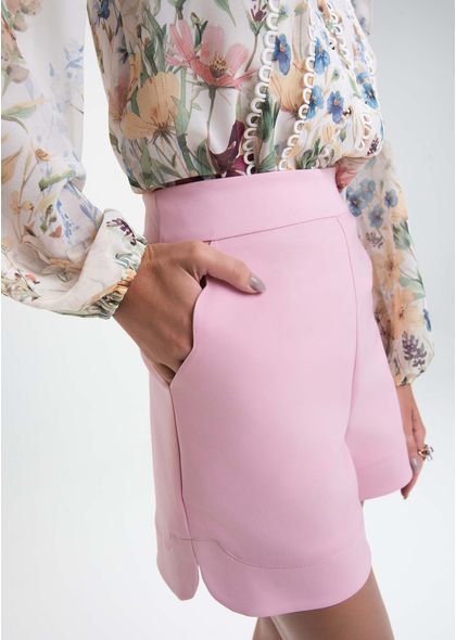 Shorts-em-Sarja-Estruturada-com-Bolso-Nuvem-Paulina-ROSA-010-05537-PP