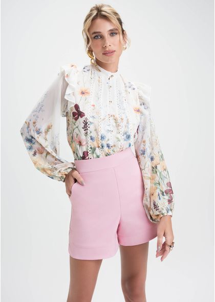 Shorts-em-Sarja-Estruturada-com-Bolso-Nuvem-Paulina-ROSA-010-05537-PP