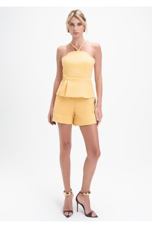 Shorts-em-Sarja-Estruturada-com-Bolso-Nuvem-Paulina-AMARELO-014-05537-PP