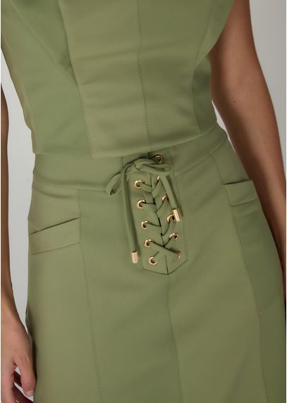Saia-Midi-em-Sarja-Estruturada-Evase-Lace-Up-Benedita-VERDE-004-05486-PP