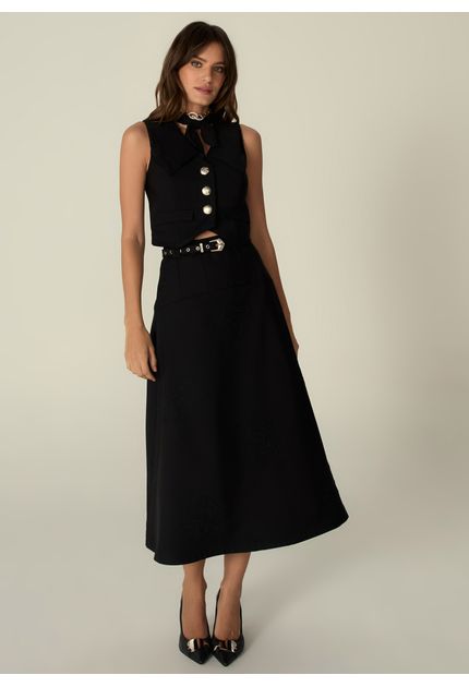 Saia-Midi-em-Sarja-Estruturada-Pespontada-com-Cinto-Melani-PRETO-002-05493-PP