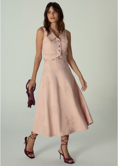 Saia-Midi-em-Sarja-Estruturada-Pespontada-com-Cinto-Melani-NUDE-016-05493-PP