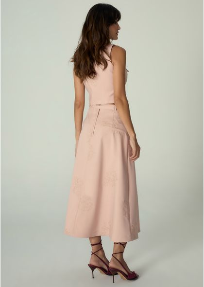 Saia-Midi-em-Sarja-Estruturada-Pespontada-com-Cinto-Melani-NUDE-016-05493-PP