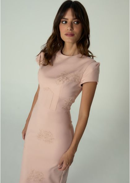 Vestido-Midi-em-Sarja-Estruturada-Justo-Melani-ROSA-010-05530-PP