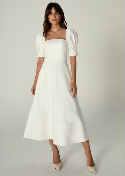 Vestido-Midi-em-Sarja-Estruturada-Gode-com-Mangas-Melani-OFF-WHITE-008-05481-PP