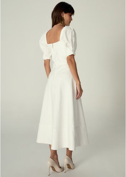 Vestido-Midi-em-Sarja-Estruturada-Gode-com-Mangas-Melani-OFF-WHITE-008-05481-PP