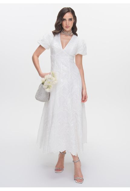 Vestido-de-Noiva-Maxi-Midi-com-Bordado-e-Mangas-Violeta