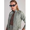 Jaqueta-Feminina-em-Poliuretano-com-Fivelas-Chae-Verde