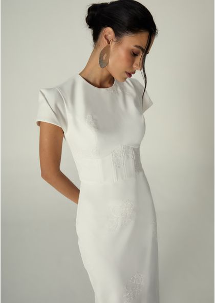 Vestido-Midi-em-Sarja-Estruturada-Justo-Melani-OFF-WHITE-008-05530-PP