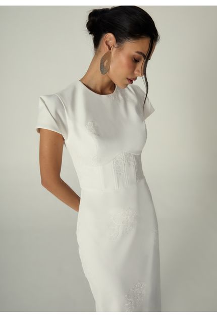 Vestido-Midi-em-Sarja-Estruturada-Justo-Melani-OFF-WHITE-008-05530-PP