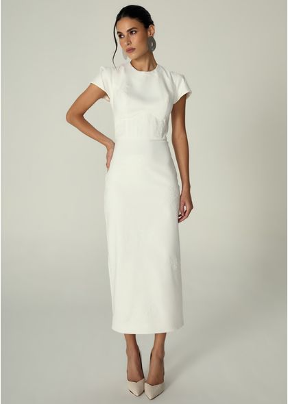 Vestido-Midi-em-Sarja-Estruturada-Justo-Melani-OFF-WHITE-008-05530-GG